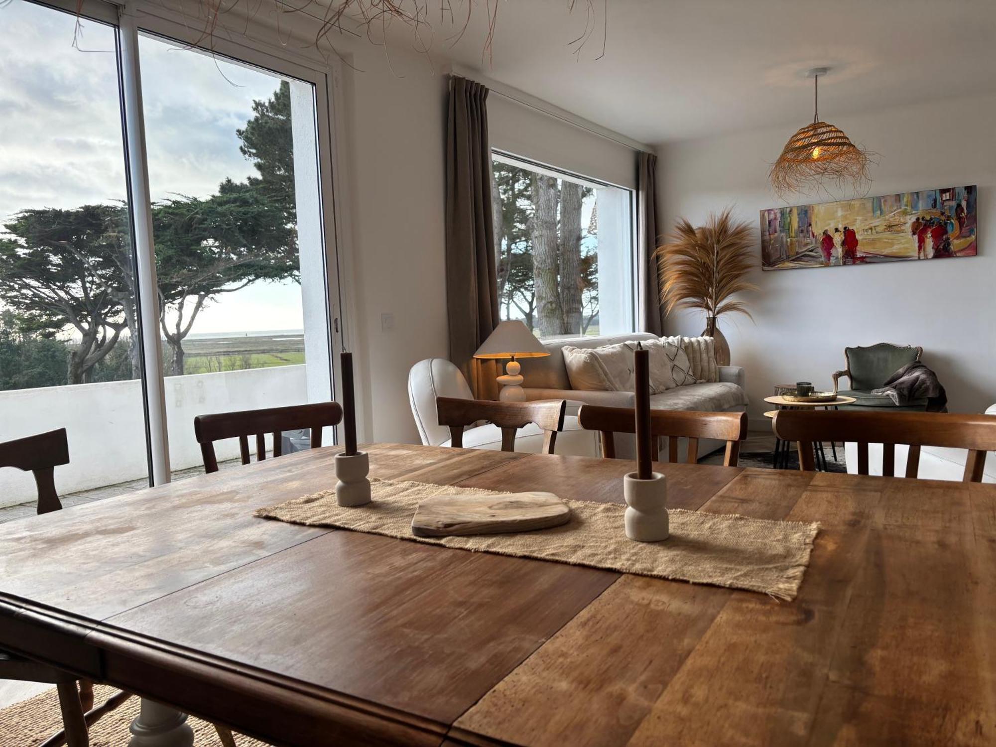 Villa Vieilles Vignes Vue Mer Billiers ภายนอก รูปภาพ