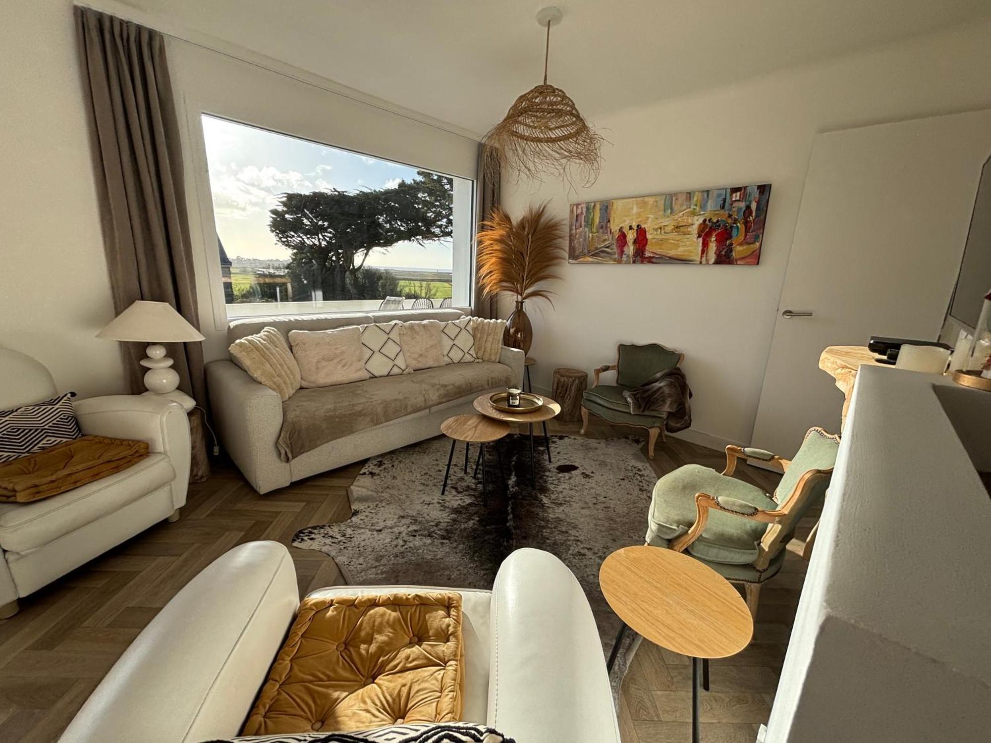 Villa Vieilles Vignes Vue Mer Billiers ภายนอก รูปภาพ
