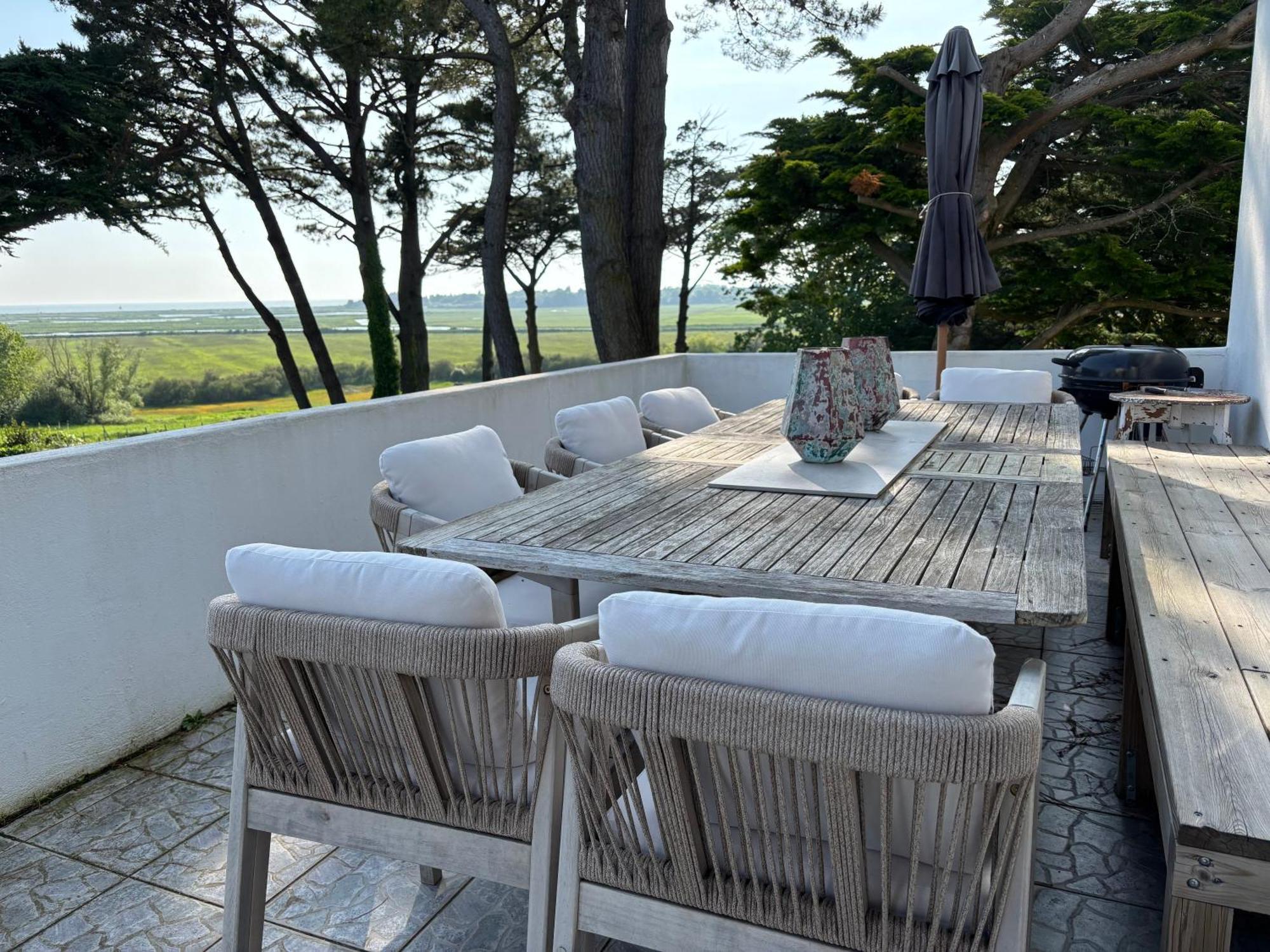 Villa Vieilles Vignes Vue Mer Billiers ภายนอก รูปภาพ