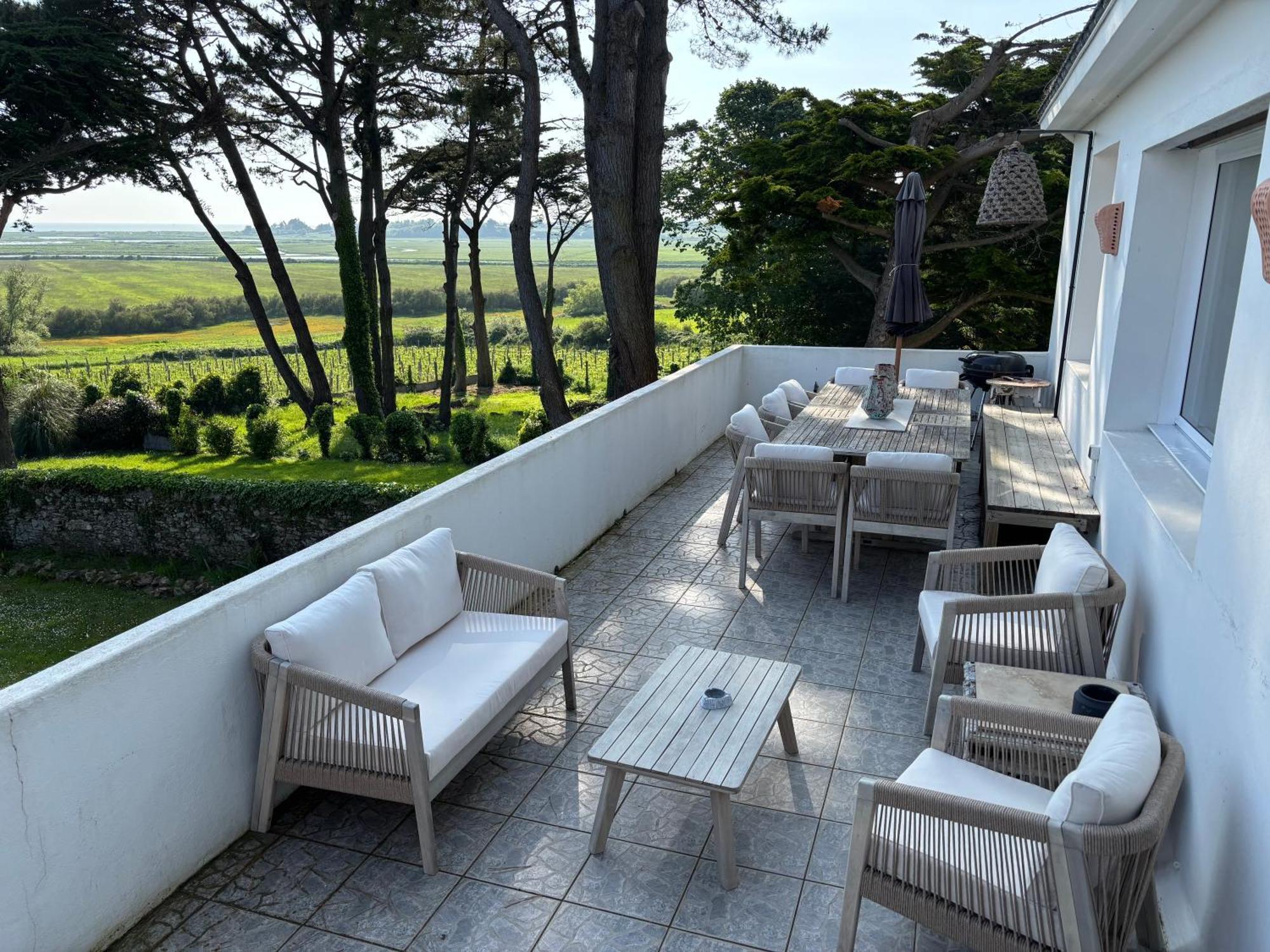 Villa Vieilles Vignes Vue Mer Billiers ภายนอก รูปภาพ